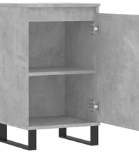 Sideboard Betongrau 40x35x70 cm Holzwerkstoff