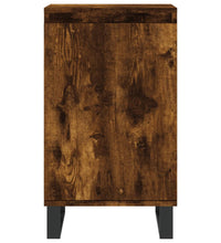 Sideboards 2 Stk. Räuchereiche 40x35x70 cm Holzwerkstoff