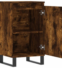 Sideboards 2 Stk. Räuchereiche 40x35x70 cm Holzwerkstoff