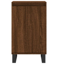 Sideboards 2 Stk. Braun Eichen-Optik 40x35x70 cm Holzwerkstoff