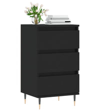 Sideboard Schwarz 40x35x70 cm Holzwerkstoff