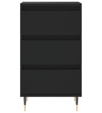 Sideboard Schwarz 40x35x70 cm Holzwerkstoff