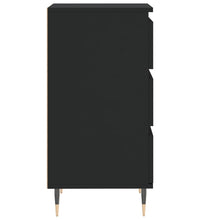 Sideboard Schwarz 40x35x70 cm Holzwerkstoff