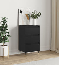 Sideboard Schwarz 40x35x70 cm Holzwerkstoff