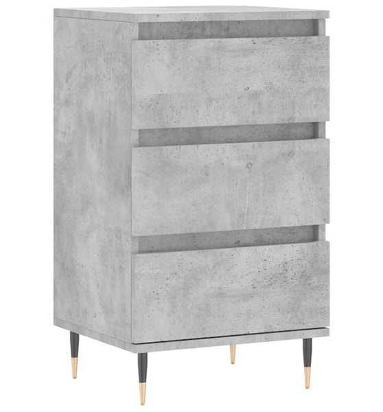 Sideboard Betongrau 40x35x70 cm Holzwerkstoff