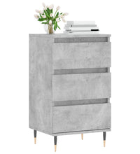 Sideboard Betongrau 40x35x70 cm Holzwerkstoff