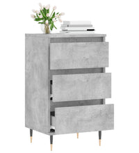 Sideboard Betongrau 40x35x70 cm Holzwerkstoff