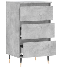 Sideboard Betongrau 40x35x70 cm Holzwerkstoff