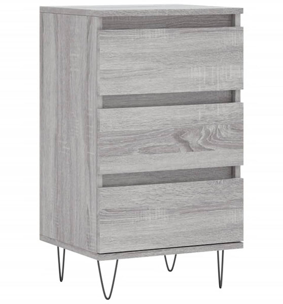 Sideboard Grau Sonoma 40x35x70 cm Holzwerkstoff