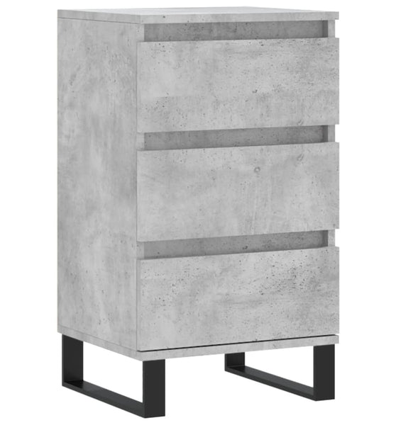 Sideboard Betongrau 40x35x70 cm Holzwerkstoff