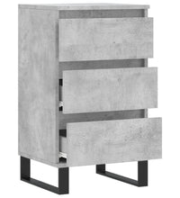 Sideboard Betongrau 40x35x70 cm Holzwerkstoff