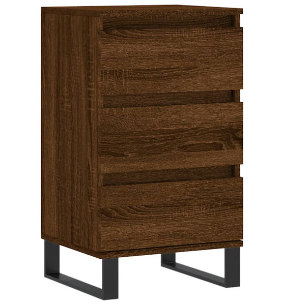 Sideboard Braun Eichen-Optik 40x35x70 cm Holzwerkstoff