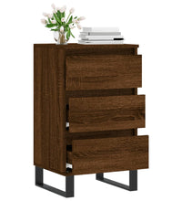 Sideboard Braun Eichen-Optik 40x35x70 cm Holzwerkstoff
