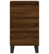 Sideboard Braun Eichen-Optik 40x35x70 cm Holzwerkstoff