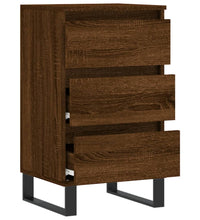Sideboard Braun Eichen-Optik 40x35x70 cm Holzwerkstoff
