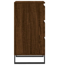 Sideboard Braun Eichen-Optik 40x35x70 cm Holzwerkstoff