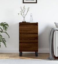 Sideboard Braun Eichen-Optik 40x35x70 cm Holzwerkstoff