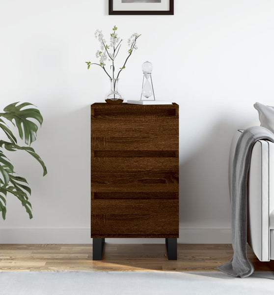 Sideboard Braun Eichen-Optik 40x35x70 cm Holzwerkstoff