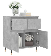 Sideboard Betongrau 60x35x70 cm Holzwerkstoff