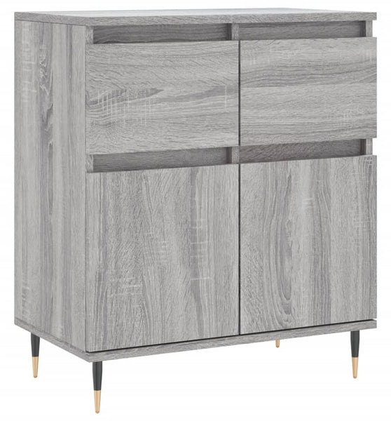 Sideboard Grau Sonoma 60x35x70 cm Holzwerkstoff