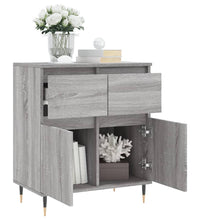 Sideboard Grau Sonoma 60x35x70 cm Holzwerkstoff