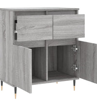 Sideboard Grau Sonoma 60x35x70 cm Holzwerkstoff