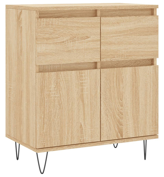 Sideboard Sonoma-Eiche 60x35x70 cm Holzwerkstoff