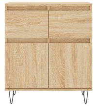 Sideboard Sonoma-Eiche 60x35x70 cm Holzwerkstoff