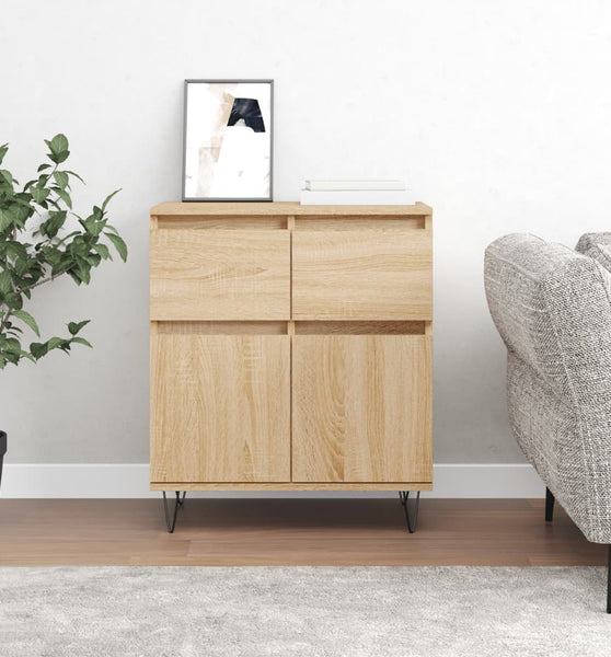 Sideboard Sonoma-Eiche 60x35x70 cm Holzwerkstoff