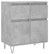 Sideboard Betongrau 60x35x70 cm Holzwerkstoff