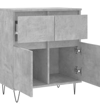 Sideboard Betongrau 60x35x70 cm Holzwerkstoff