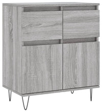 Sideboard Grau Sonoma 60x35x70 cm Holzwerkstoff