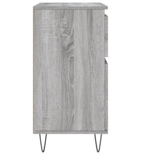 Sideboard Grau Sonoma 60x35x70 cm Holzwerkstoff