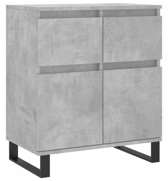 Sideboard Betongrau 60x35x70 cm Holzwerkstoff