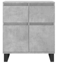 Sideboard Betongrau 60x35x70 cm Holzwerkstoff