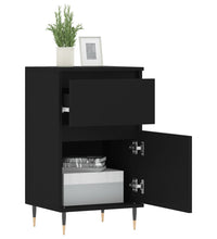 Sideboard Schwarz 40x35x70 cm Holzwerkstoff