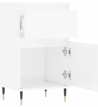 Sideboards 2 Stk. Hochglanz-Weiß 40x35x70 cm Holzwerkstoff