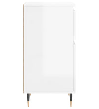 Sideboards 2 Stk. Hochglanz-Weiß 40x35x70 cm Holzwerkstoff
