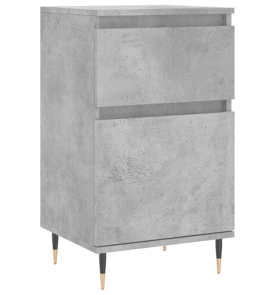 Sideboard Betongrau 40x35x70 cm Holzwerkstoff