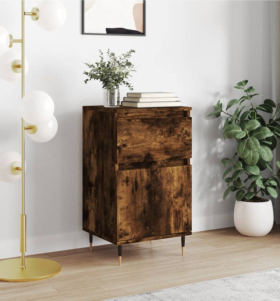 Sideboard Räuchereiche 40x35x70 cm Holzwerkstoff