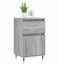 Sideboards 2 Stk. Grau Sonoma 40x35x70 cm Holzwerkstoff
