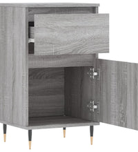 Sideboards 2 Stk. Grau Sonoma 40x35x70 cm Holzwerkstoff