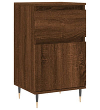 Sideboard Braun Eichen-Optik 40x35x70 cm Holzwerkstoff