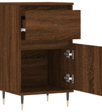 Sideboard Braun Eichen-Optik 40x35x70 cm Holzwerkstoff