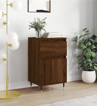 Sideboard Braun Eichen-Optik 40x35x70 cm Holzwerkstoff