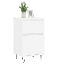 Sideboards 2 Stk. Weiß 40x35x70 cm Holzwerkstoff