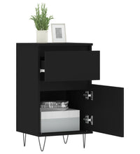 Sideboards 2 Stk. Schwarz 40x35x70 cm Holzwerkstoff