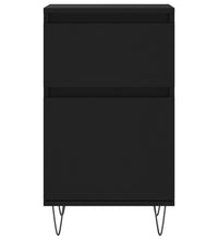 Sideboards 2 Stk. Schwarz 40x35x70 cm Holzwerkstoff