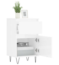 Sideboards 2 Stk. Hochglanz-Weiß 40x35x70 cm Holzwerkstoff