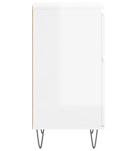 Sideboards 2 Stk. Hochglanz-Weiß 40x35x70 cm Holzwerkstoff